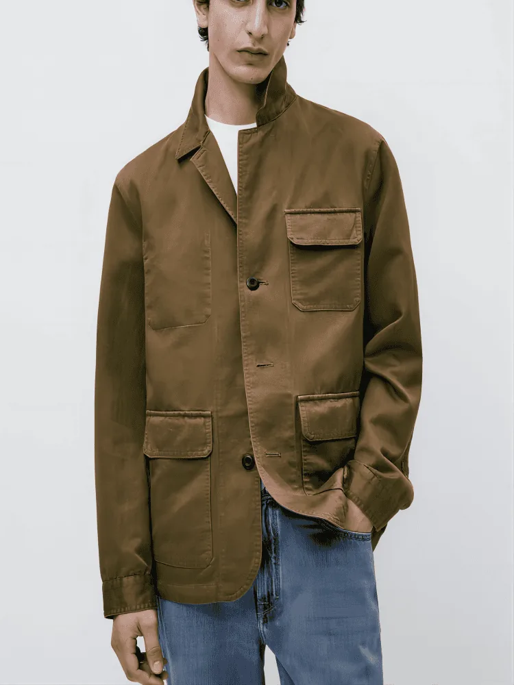 China BSCI factory outerwear, autumn-winter collection, MOQ 500 pcs, 45–60 day reorder, FOB Shanghai (Style 6011)