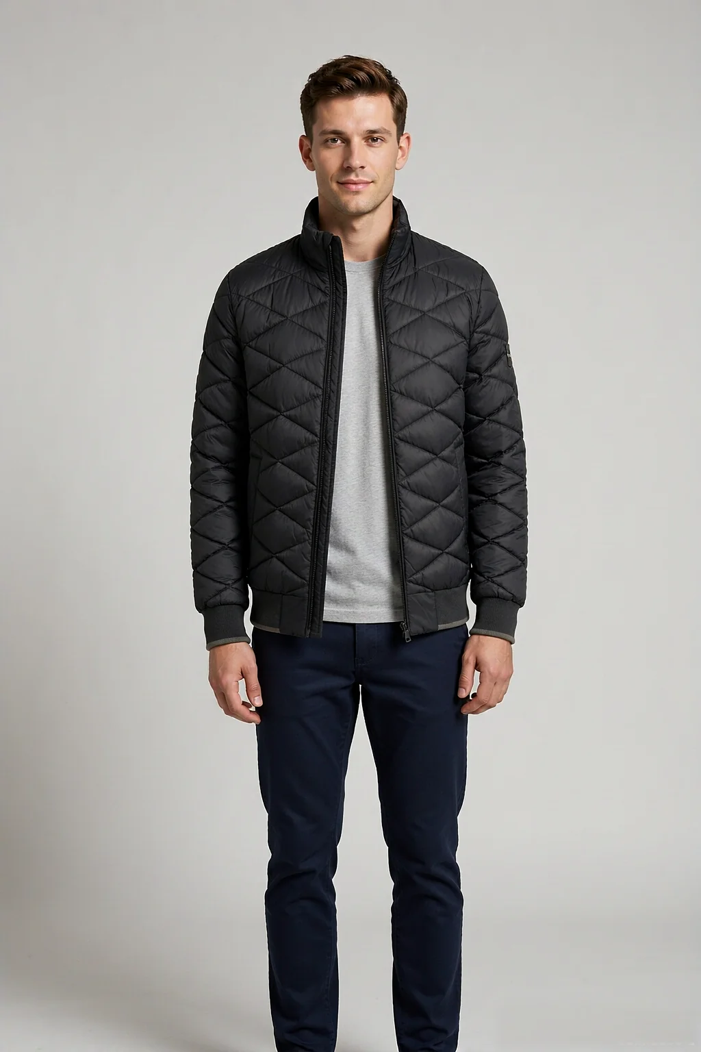 0230 jacket on model