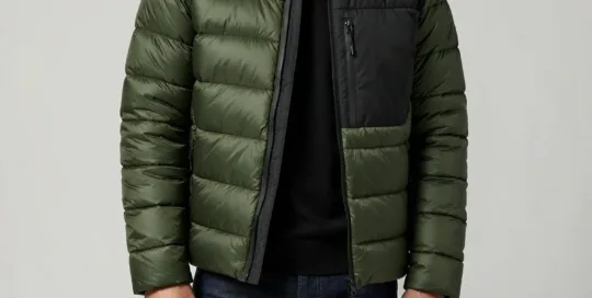 0438 jacket on model
