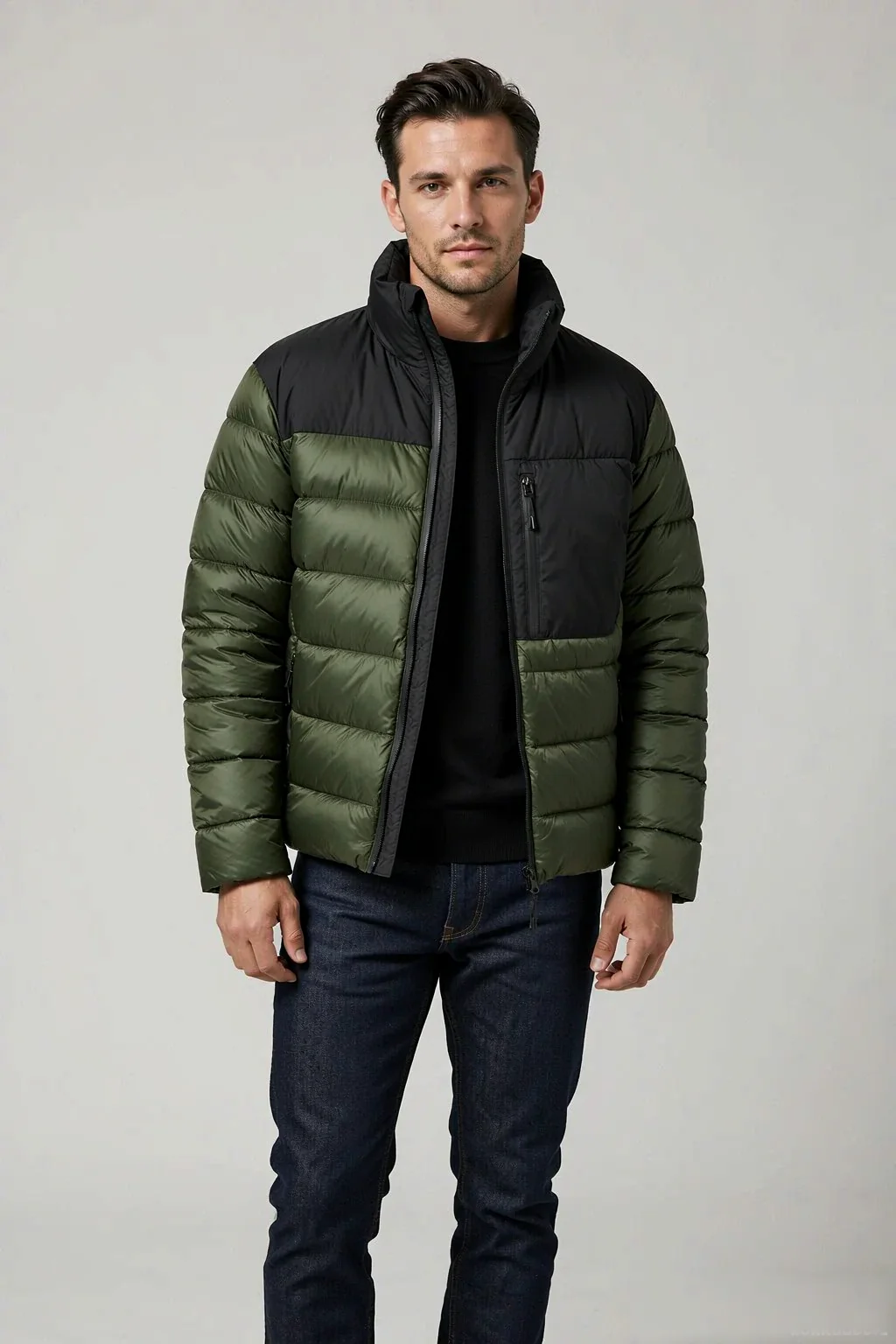 0438 jacket on model
