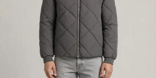 0443 jacket on model