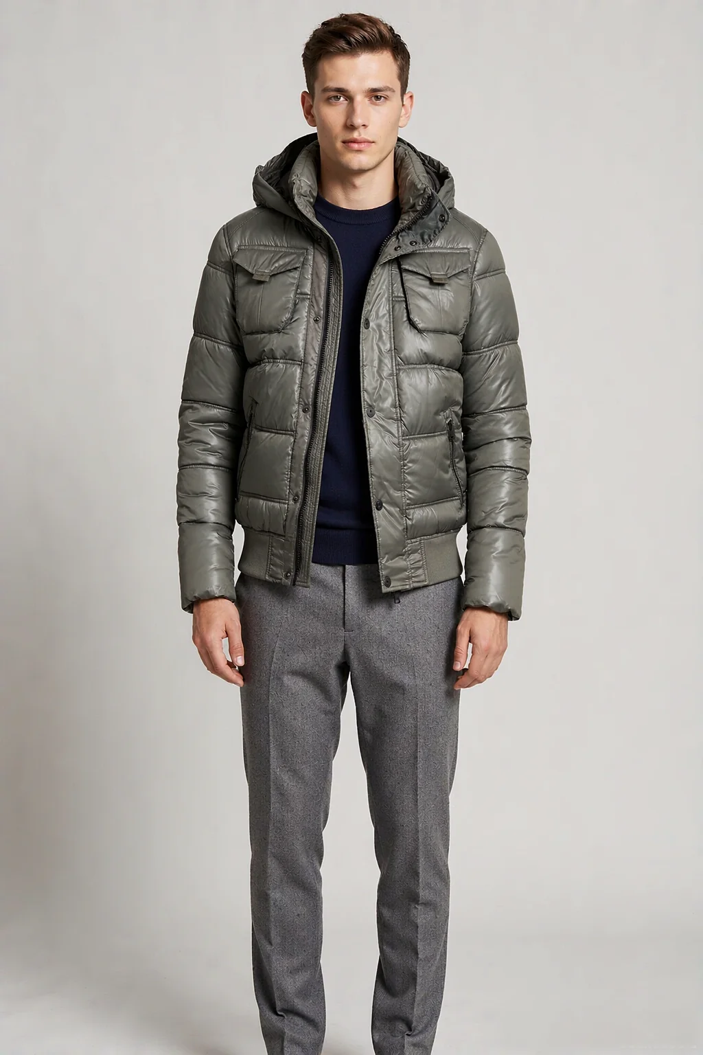 0454 jacket on model