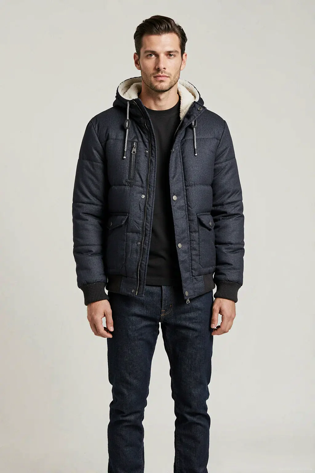 0463 jacket on model