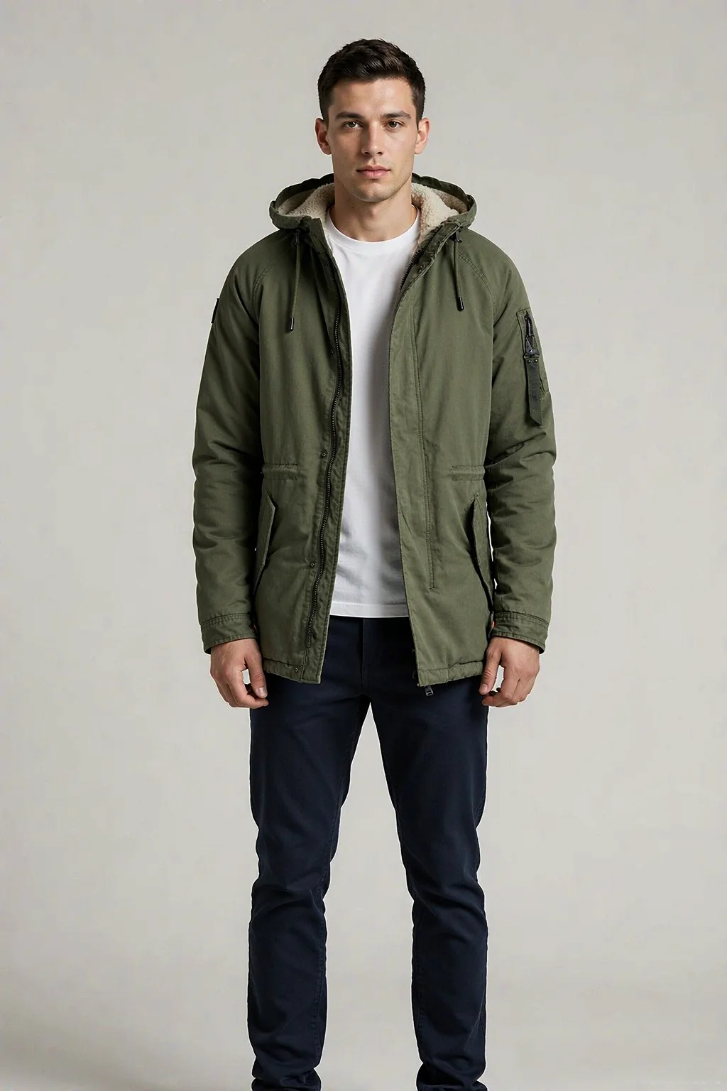 0467 jacket on model
