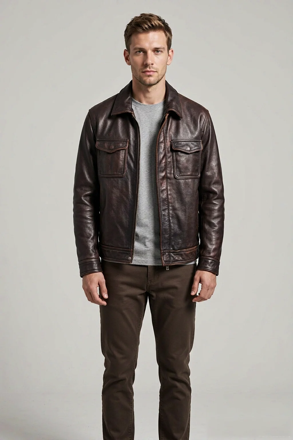1023 jacket on model