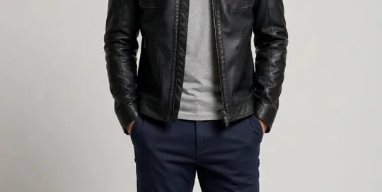 1049 jacket on model