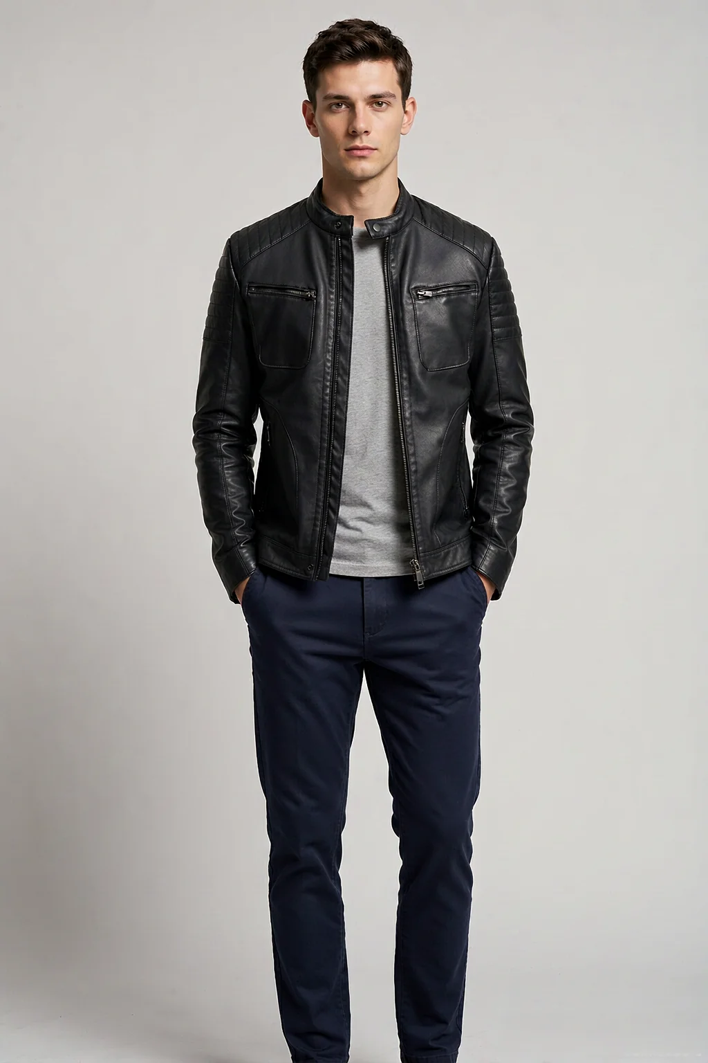1049 jacket on model