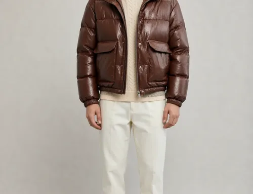 0483 Men’s PU AND PADDED JACKET
